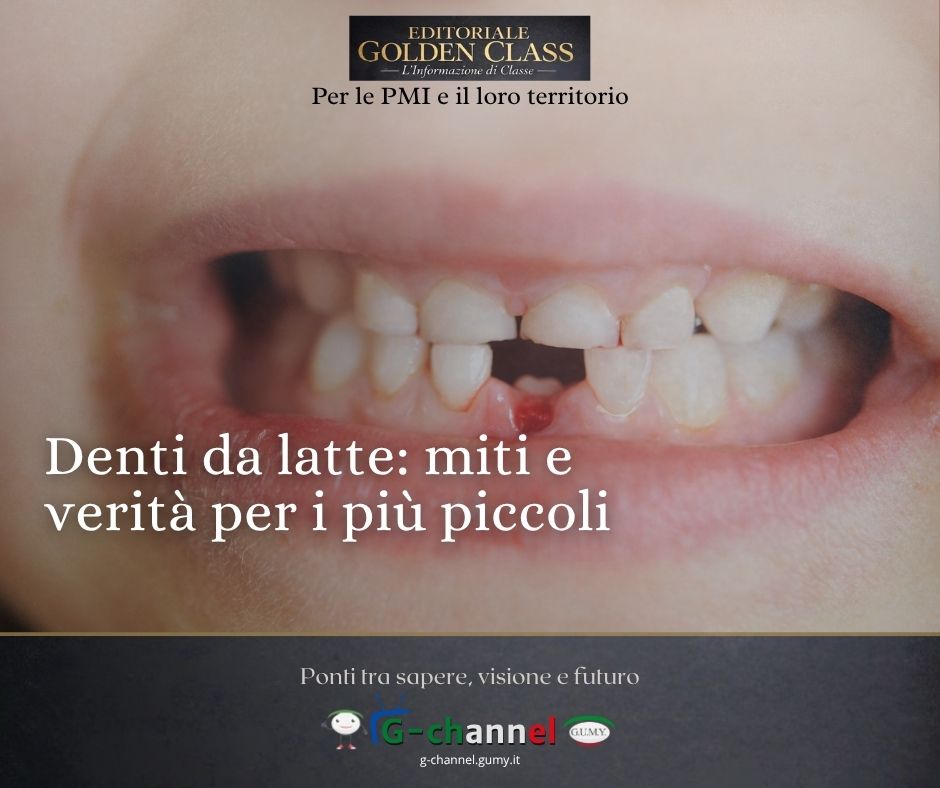 Denti da latte: miti e verità per i più piccoli