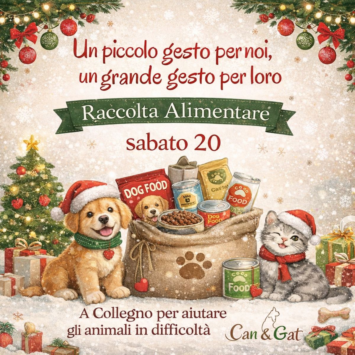 Un piccolo gesto per noi, un grande gesto per loro