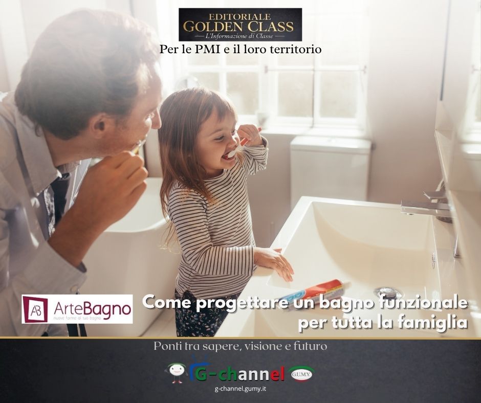 Come progettare un bagno funzionale per tutta la famiglia