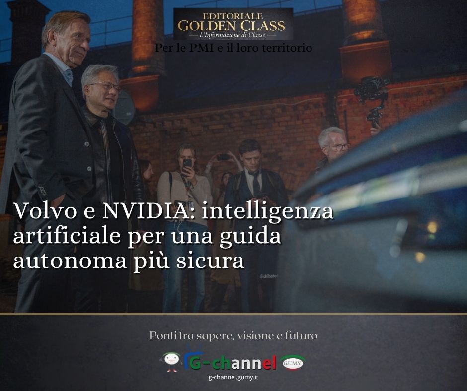 Volvo e NVIDIA: intelligenza artificiale per una guida autonoma più sicura
