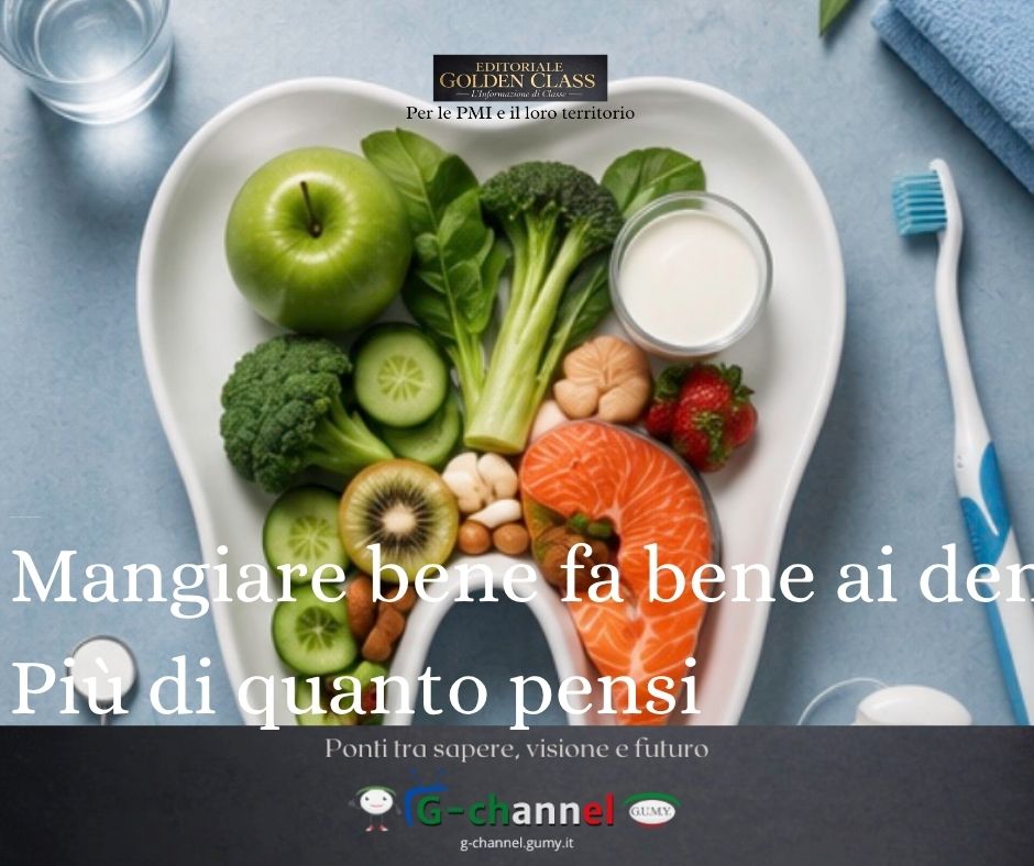 Mangiare bene fa bene ai denti? Più di quanto pensi
