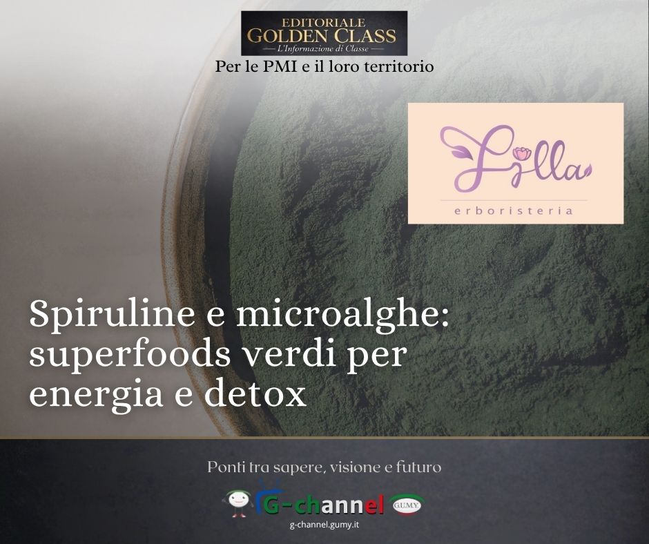 Spiruline e microalghe: superfoods verdi per energia e detox