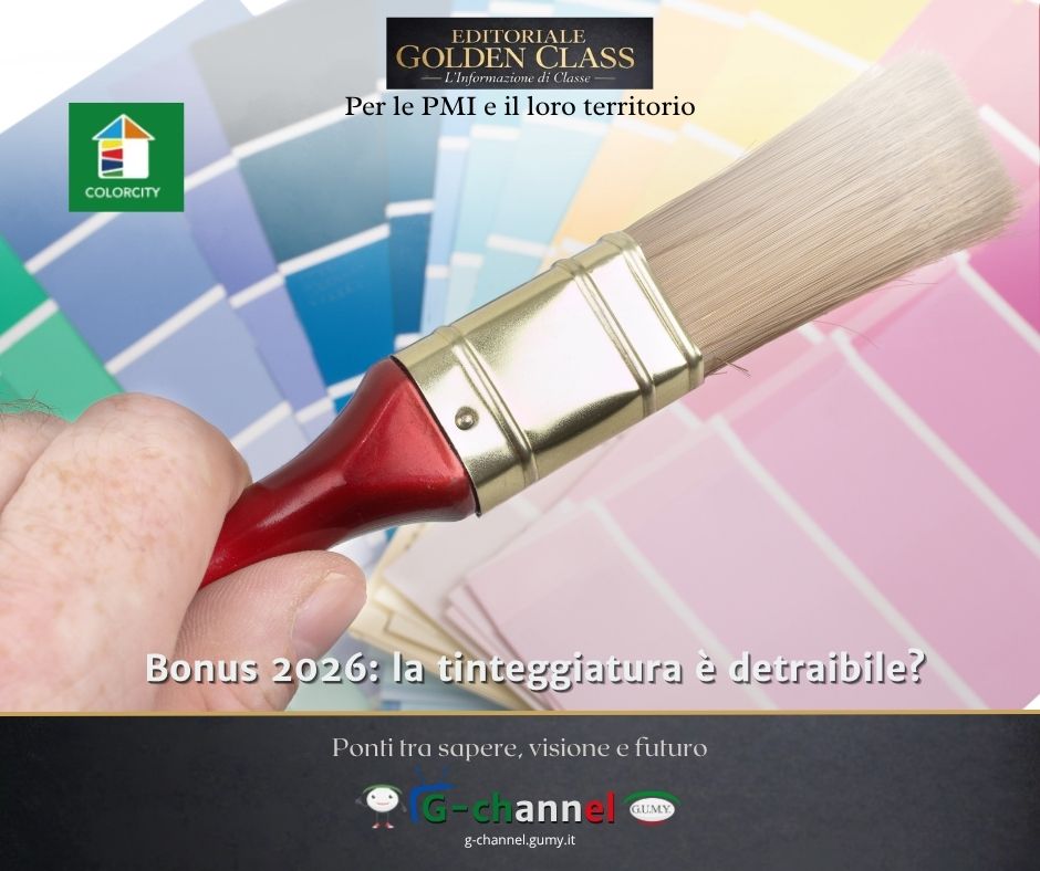 Bonus 2026: la tinteggiatura è detraibile?