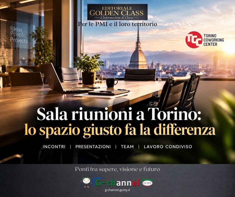 Sala riunioni a Torino: scegli lo spazio giusto