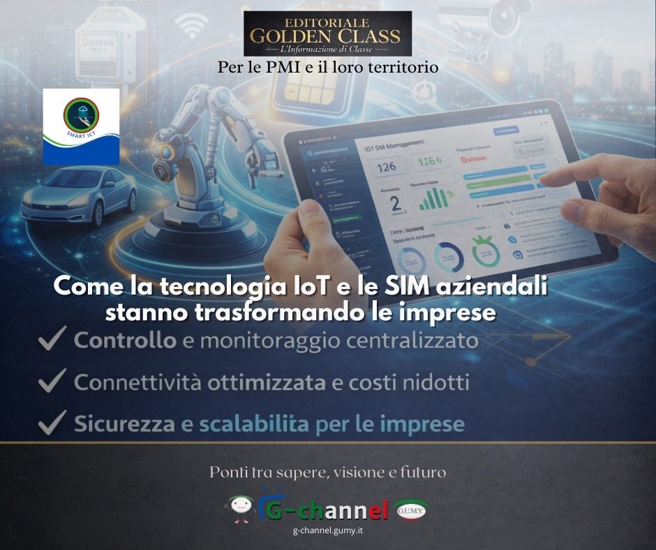 Come la tecnologia IoT e le SIM aziendali stanno trasformando le imprese