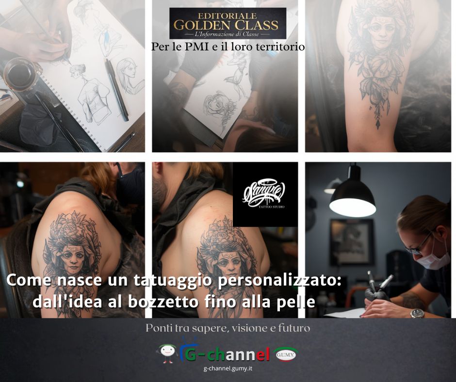 Come nasce un tatuaggio personalizzato: dall'idea al bozzetto fino alla pelle