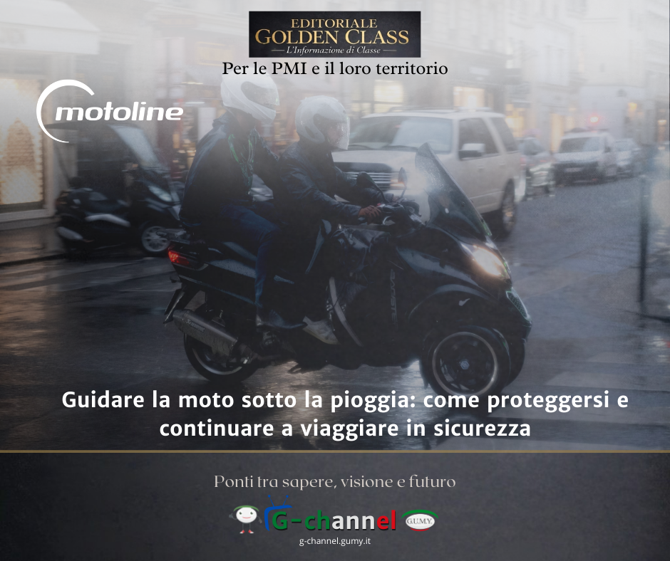 Guidare la moto sotto la pioggia: come proteggersi e continuare a viaggiare in sicurezza