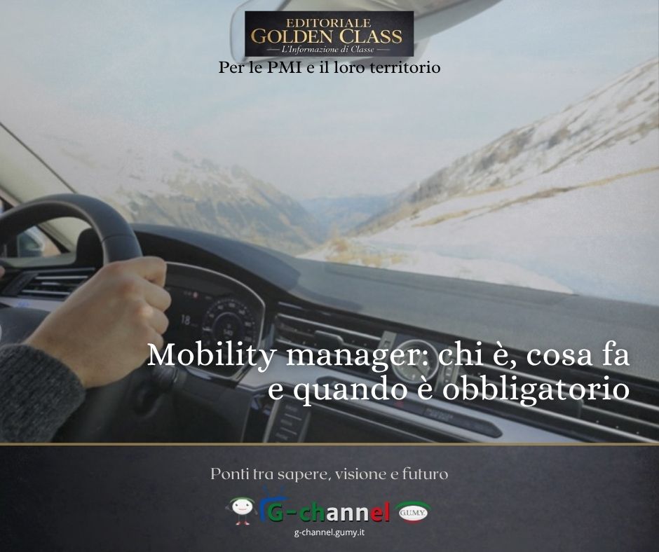 Mobility manager: chi è, cosa fa e quando è obbligatorio