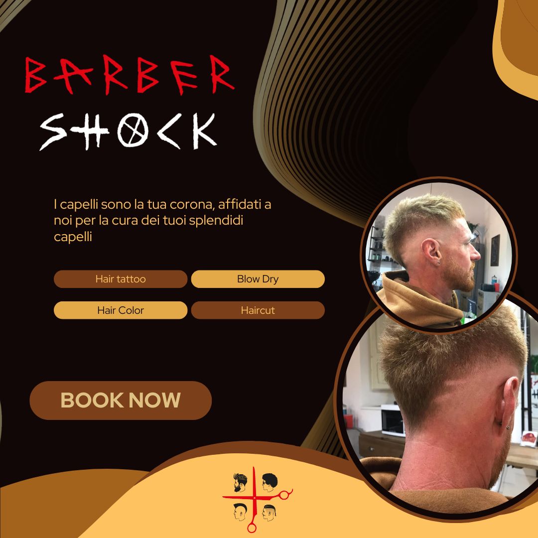 Barber Shock Hair Tattoo: il trend maschile che stupisce
