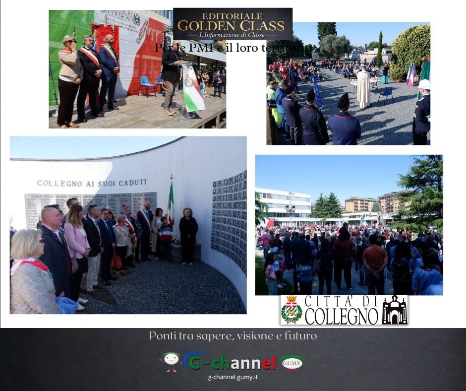 Collegno celebra l'81 anniversario della Liberazione