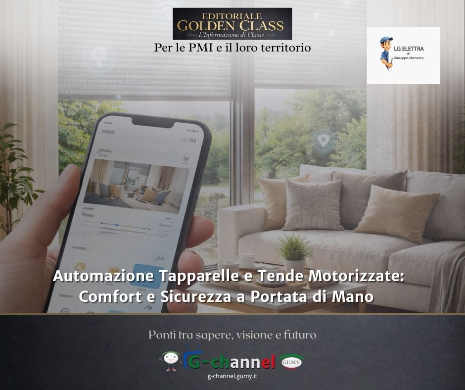 Automazione Tapparelle e Tende Motorizzate: Comfort e Sicurezza a Portata di Mano