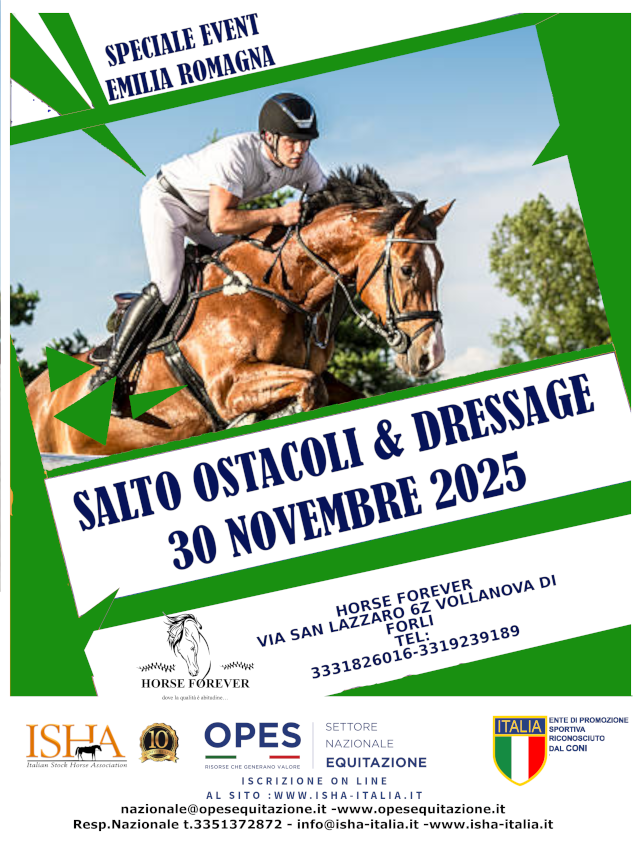 Salto Ostacoli & Dressage – Special Event Emilia Romagna