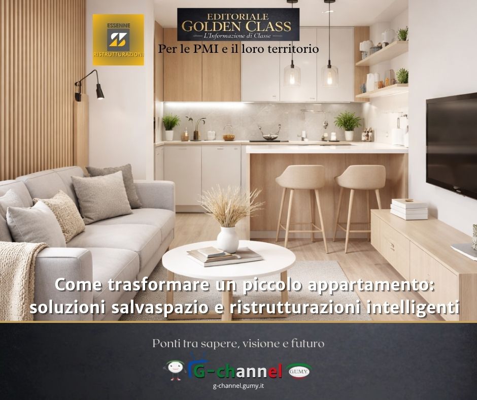 Come trasformare un piccolo appartamento: soluzioni salvaspazio e ristrutturazioni intelligenti