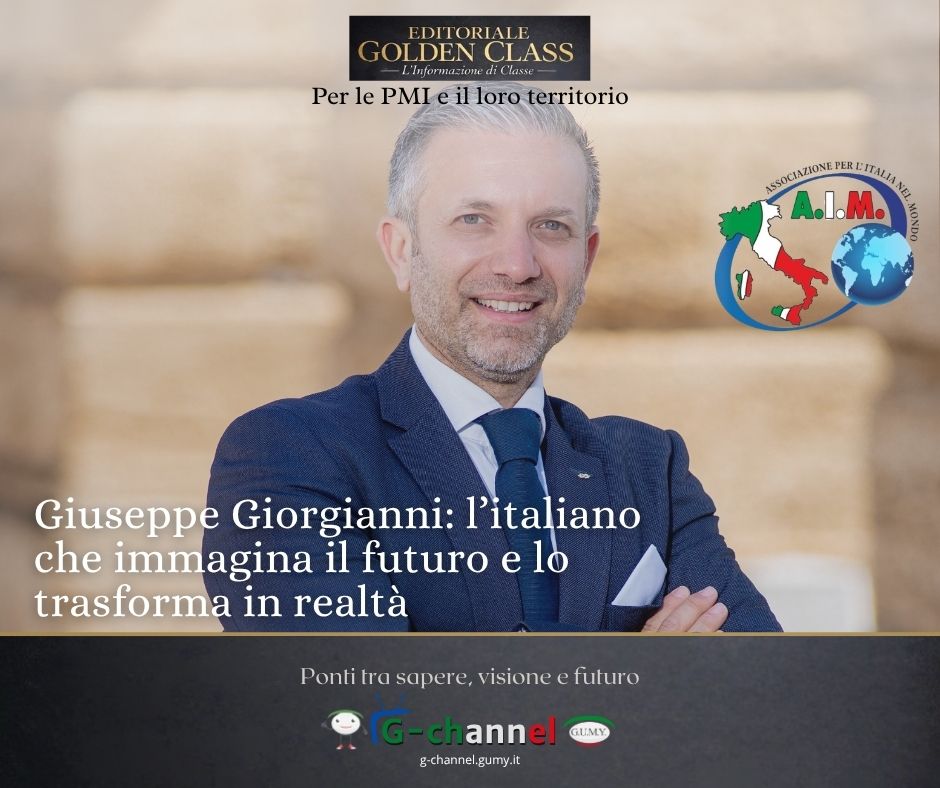 Giuseppe Giorgianni: l’italiano che immagina il futuro e lo trasforma in realtà