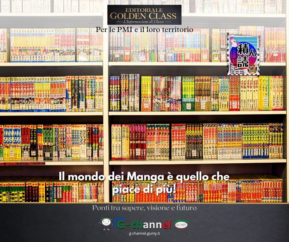 Il mondo dei Manga è quello che piace di più!