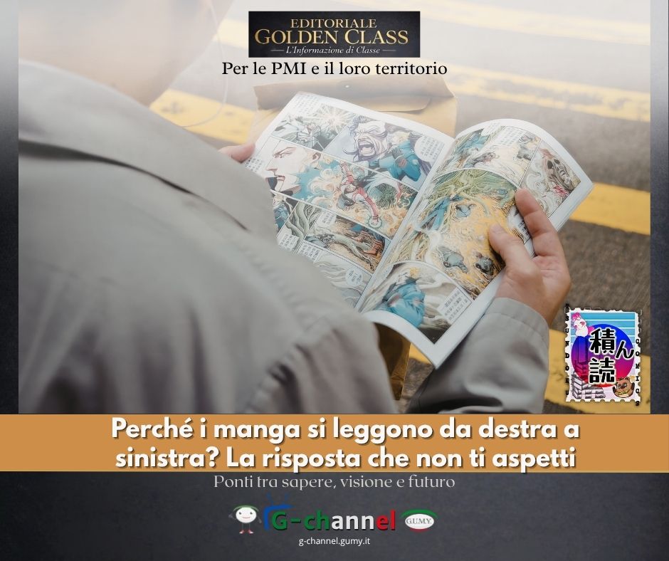 Perché i manga si leggono da destra a sinistra? La risposta che non ti aspetti