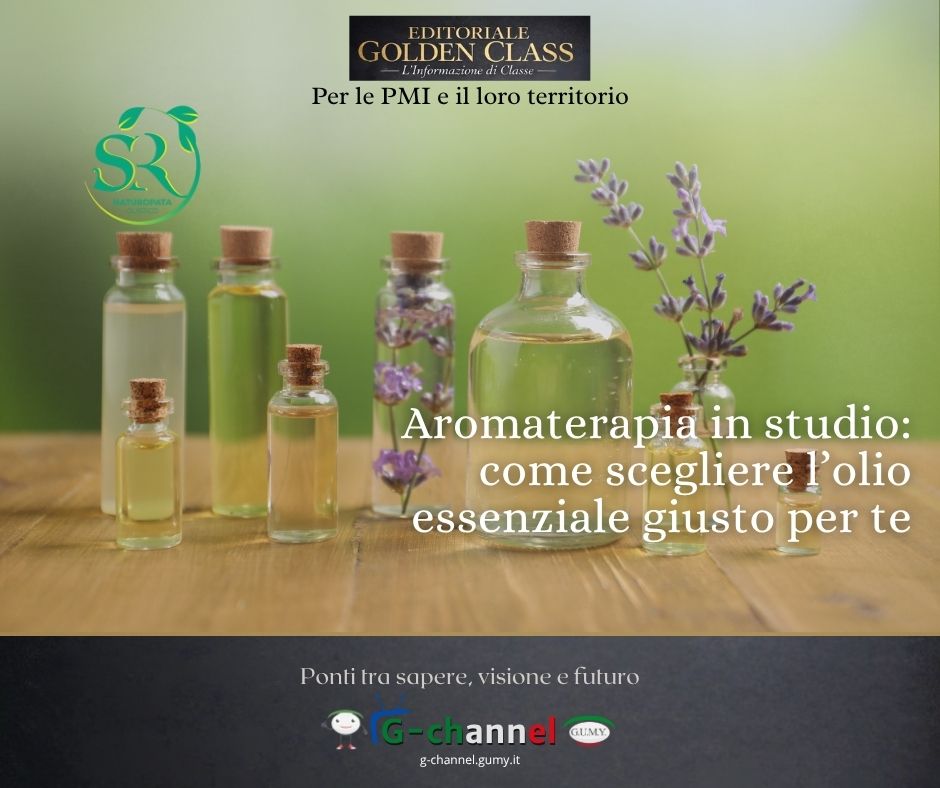 Aromaterapia in studio: come scegliere l’olio essenziale giusto per te