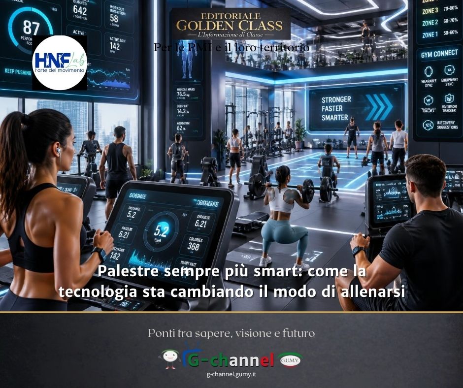 Palestre sempre più smart: come la tecnologia sta cambiando il modo di allenarsi