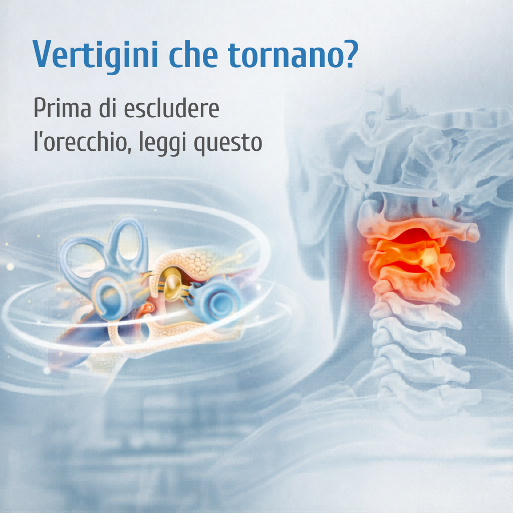 Vertigini che tornano? Prima di escludere l'orecchio, leggi questo