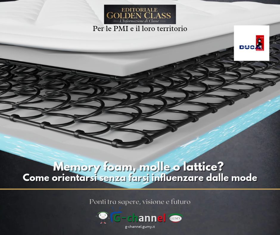 Memory foam, molle o lattice? Come orientarsi senza farsi influenzare dalle mode