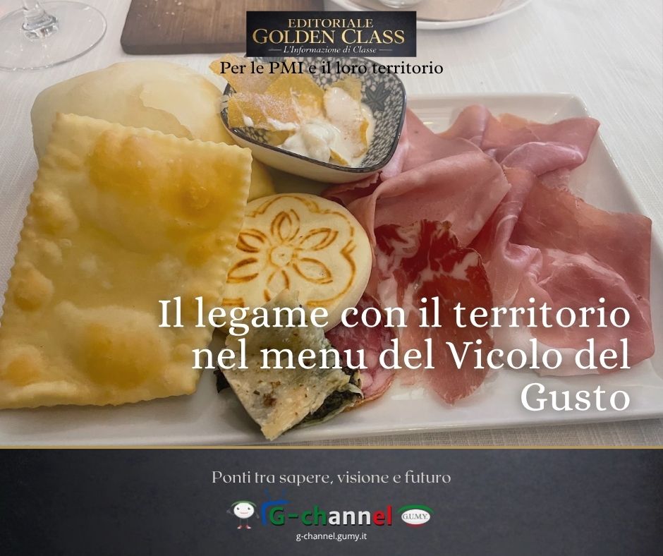 Il legame con il territorio nel menu del Vicolo del Gusto