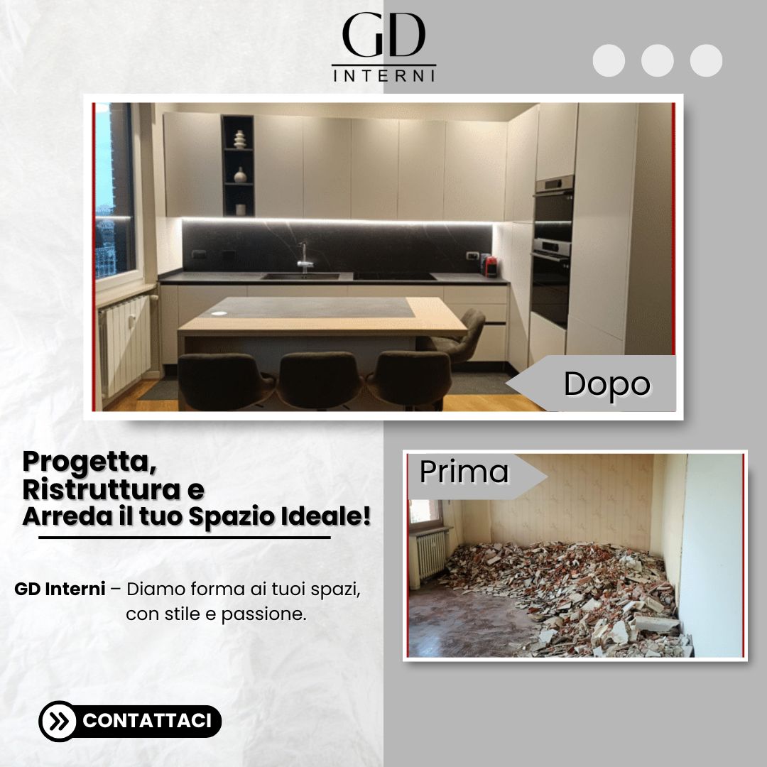 GD Interni: Progetta, Ristruttura e Arreda il tuo Spazio Ideale! GD Interni: Progetta, Ristruttura e Arreda il tuo Spazio Ideale!