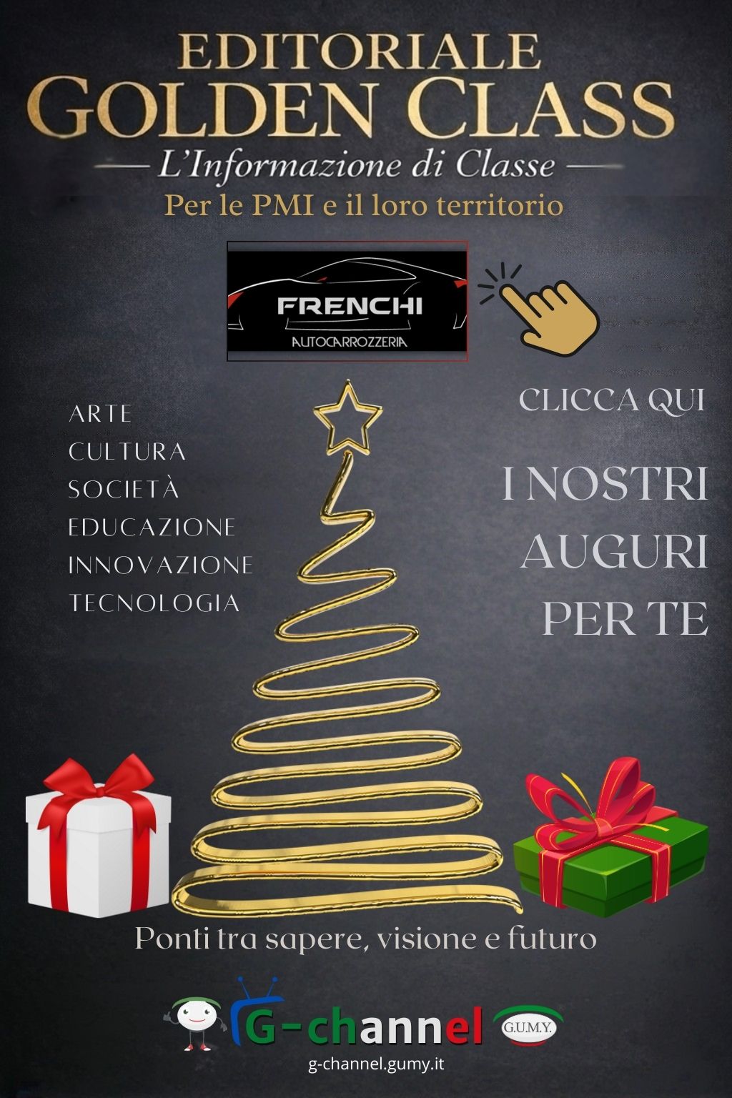 🎄 Carrozzeria Frenchi insieme a Voi Augura Buone Feste!