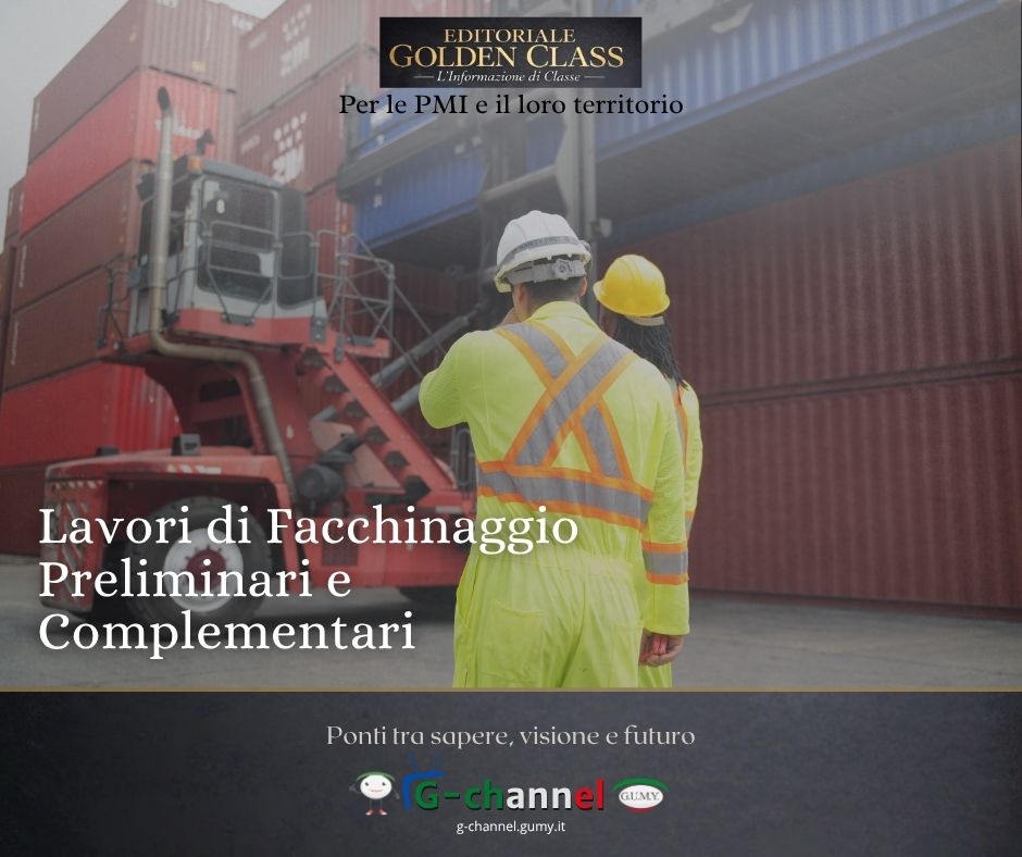 Lavori di facchinaggio preliminari e complementari