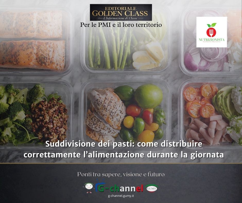 Suddivisione dei pasti: come distribuire correttamente l’alimentazione durante la giornata
