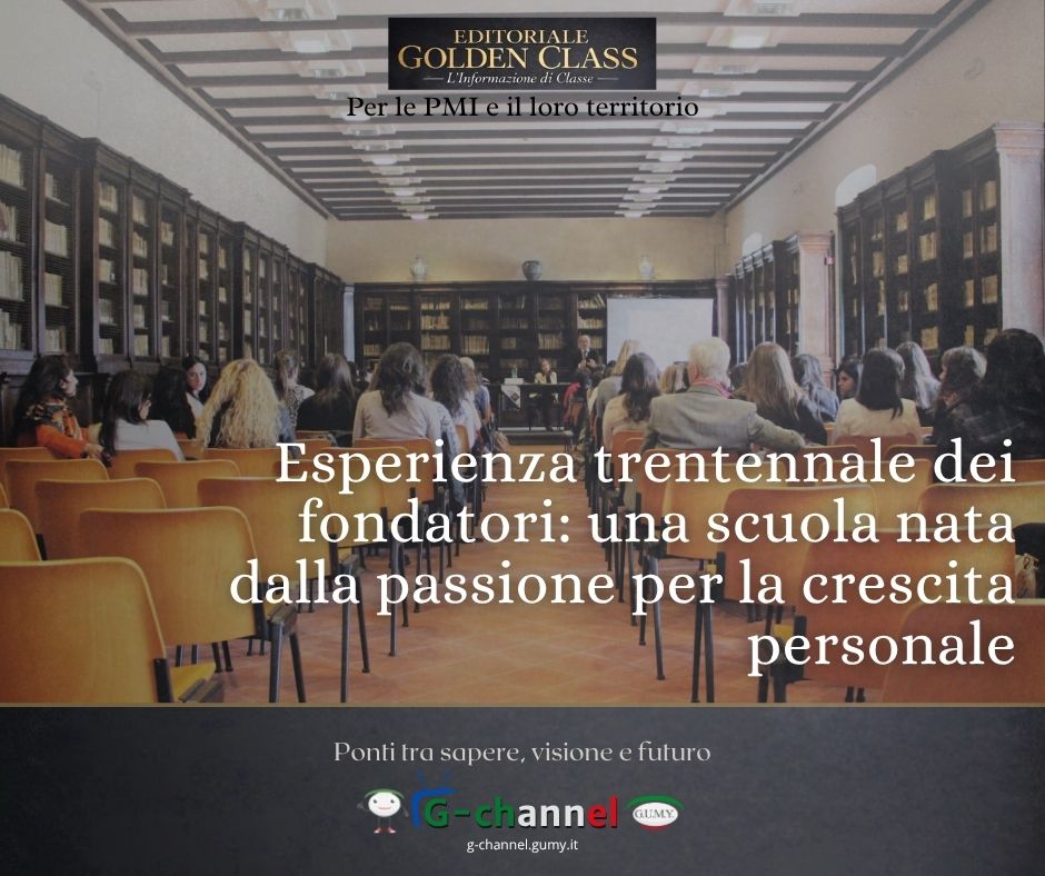 Esperienza trentennale dei fondatori: una scuola nata dalla passione per la crescita personale