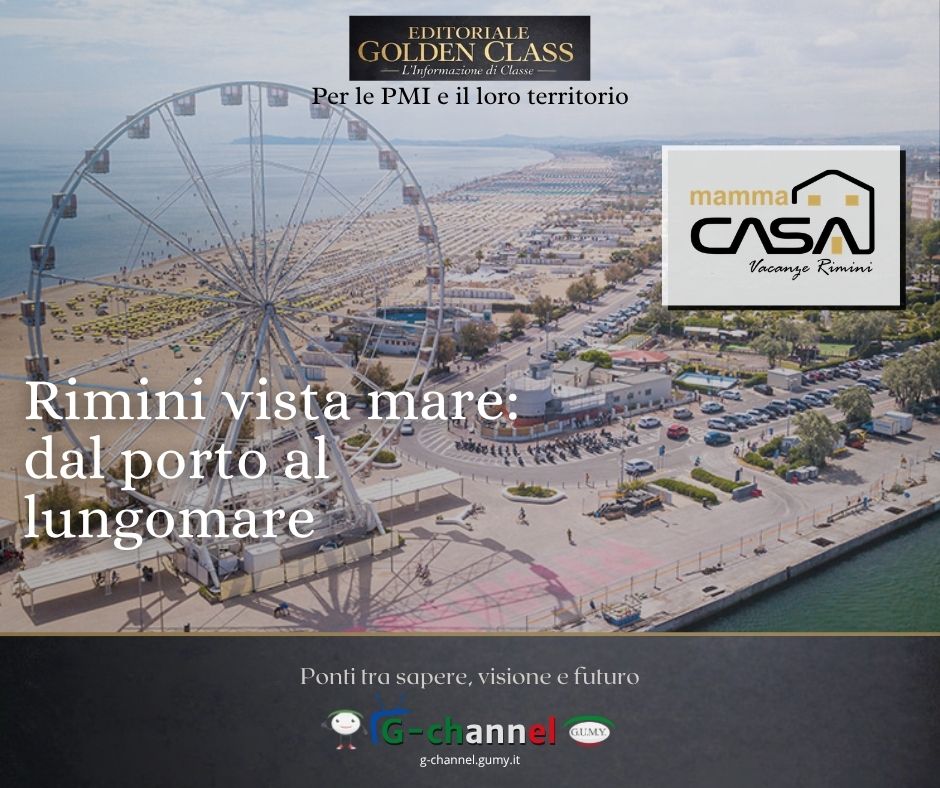 Rimini vista mare: dal porto al lungomare