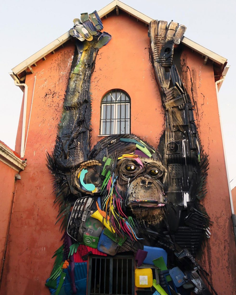 Lo street Art portoghese di Bordalo