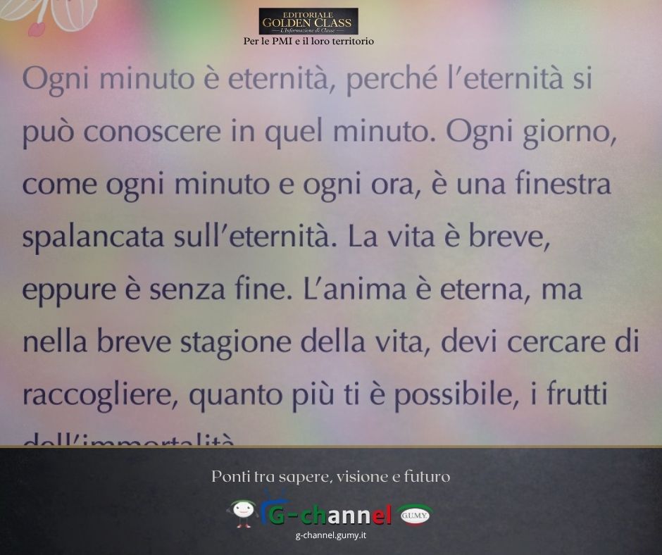 Le Pillole del Dott. Mazzanobile: ogni istante come eternità