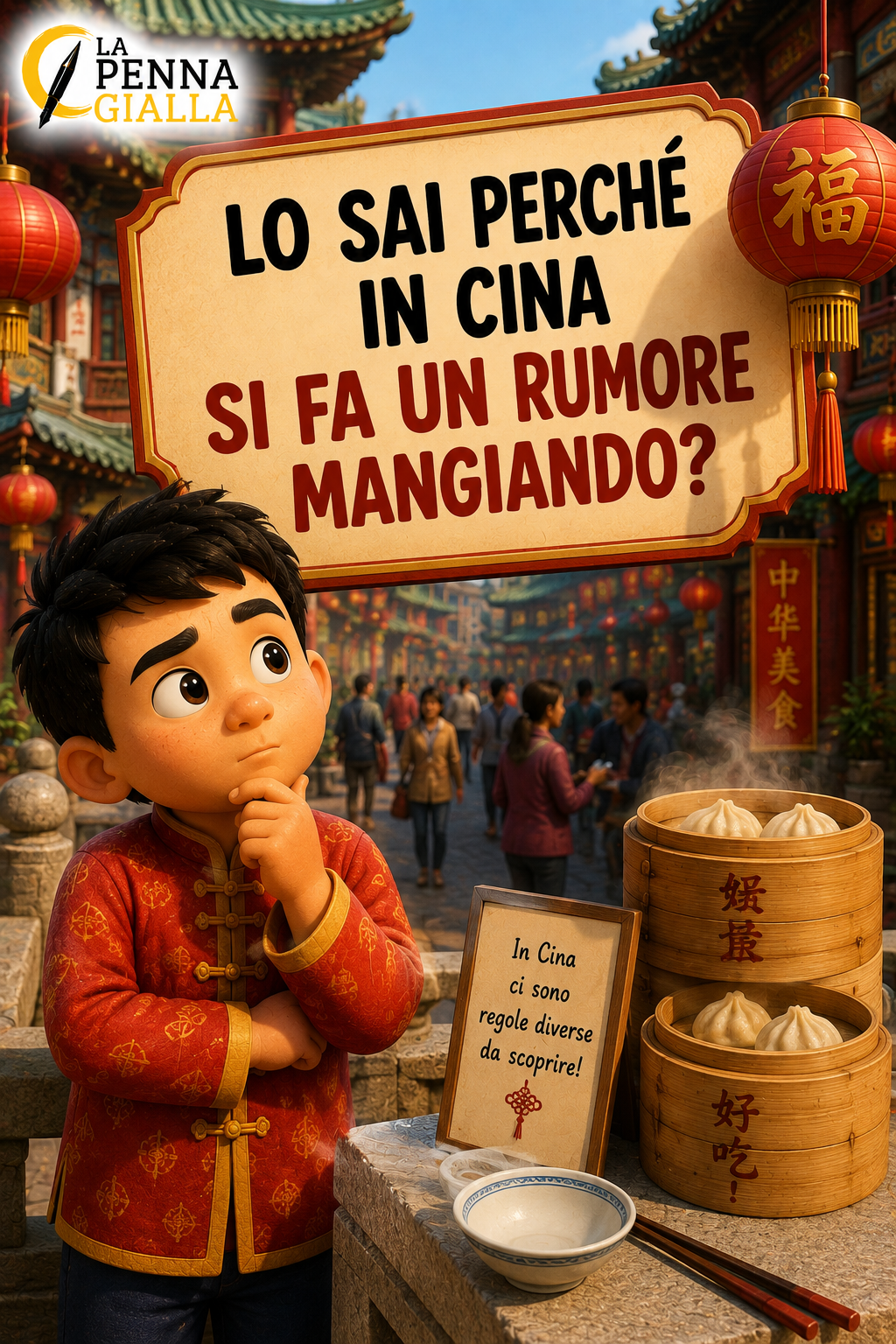 LO SAI PERCHÉ IN CINA SI FA UN RUMORE MANGIANDO?