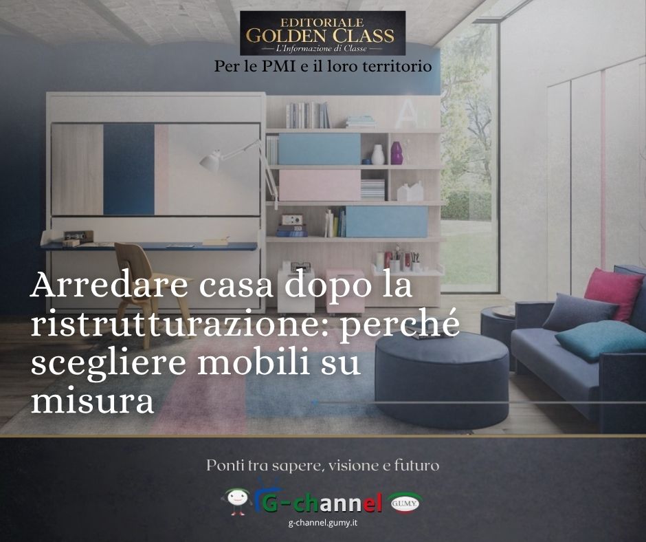 Arredare casa dopo la ristrutturazione: perché scegliere mobili su misura