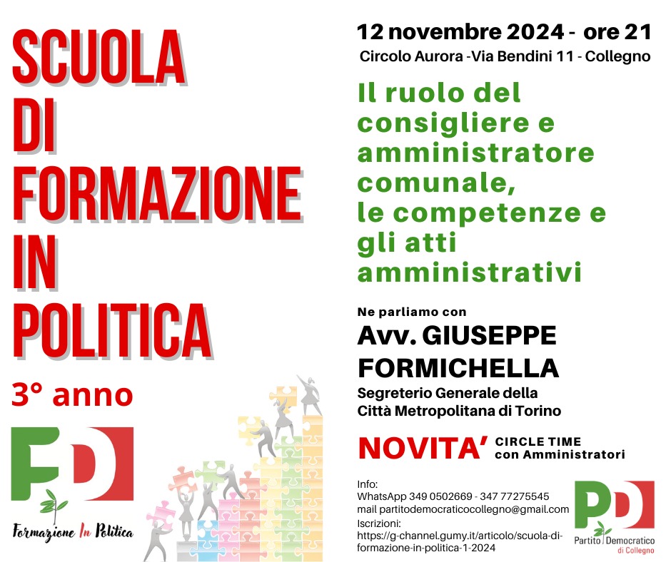 Scuola di Formazione in Politica 1/2024