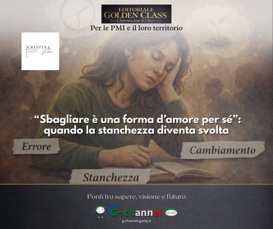 Sbagliare è una forma d’amore per sé: quando la stanchezza diventa svolta