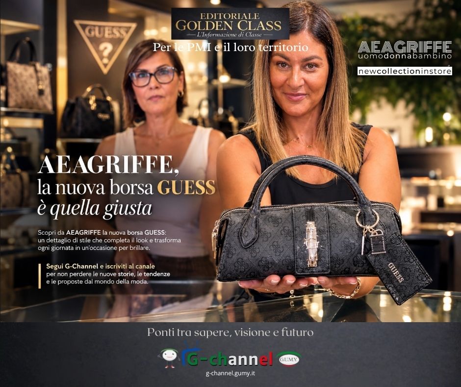 AEAGRIFFE, la nuova borsa GUESS è quella giusta