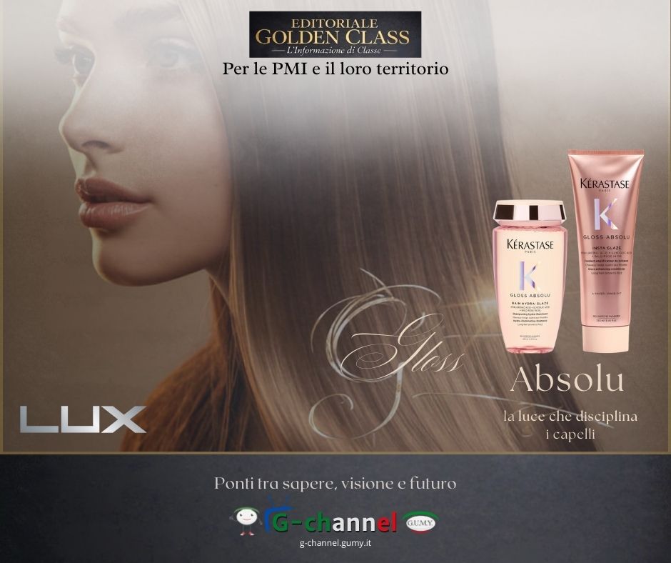 LUX Gloss Absolu: luce e disciplina per capelli anti-crespo