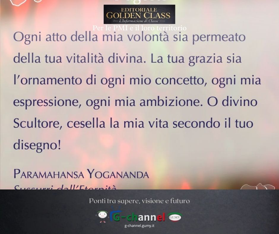 Le Pillole del Dott. Mazzanobile: lasciarsi scolpire da Dio