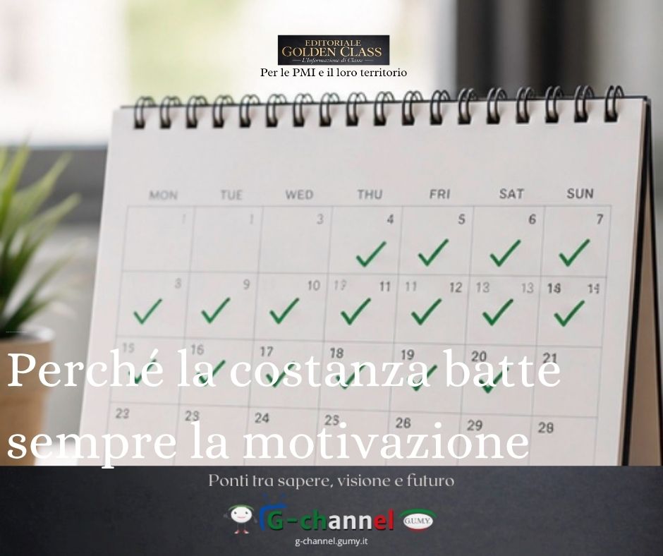 Perché la costanza batte sempre la motivazione