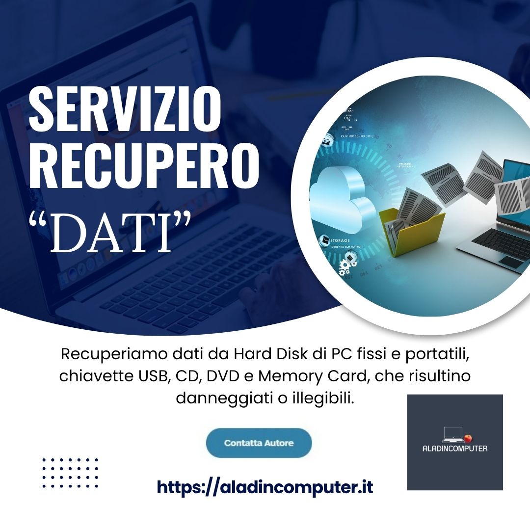 Servizio di Recupero Dati da Aladin Computer Servizio di Recupero Dati da Aladin Computer