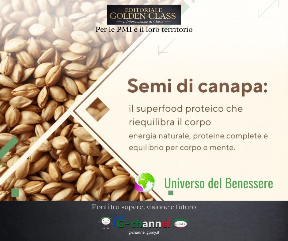 Semi di canapa: il superfood proteico che riequilibra il corpo