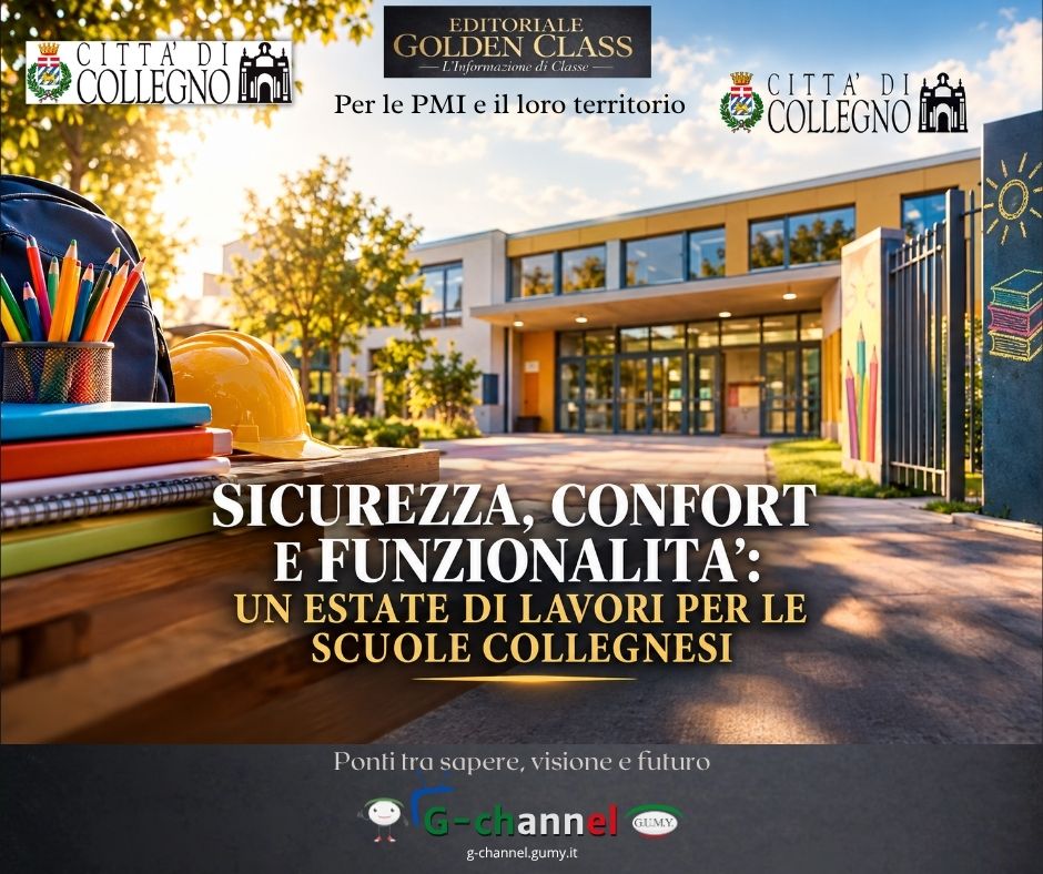 Collegno, scuole più sicure e funzionali dopo i lavori estivi