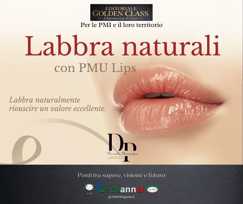 Diamante PMU: labbra naturali con PMU Lips