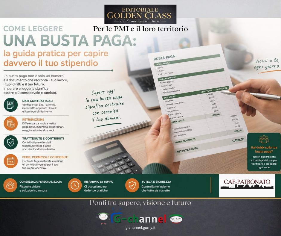 Come leggere una busta paga: la guida pratica per capire davvero il proprio stipendio