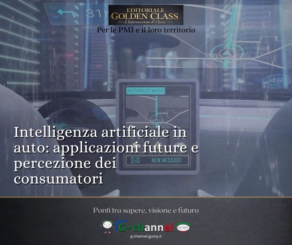 Intelligenza artificiale in auto: applicazioni future e percezione dei consumatori