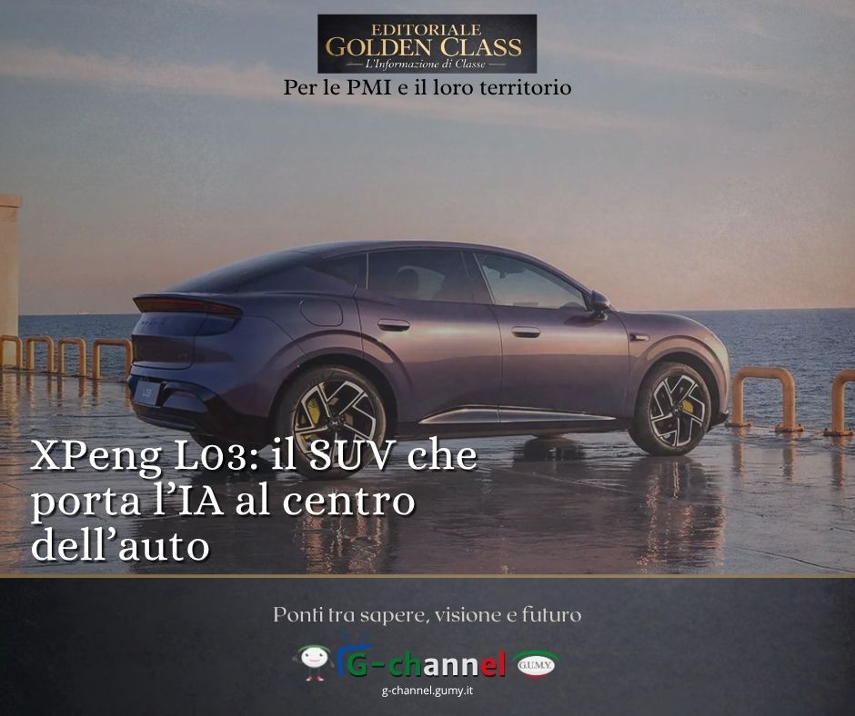 XPeng L03: il SUV che porta l’IA al centro dell’auto