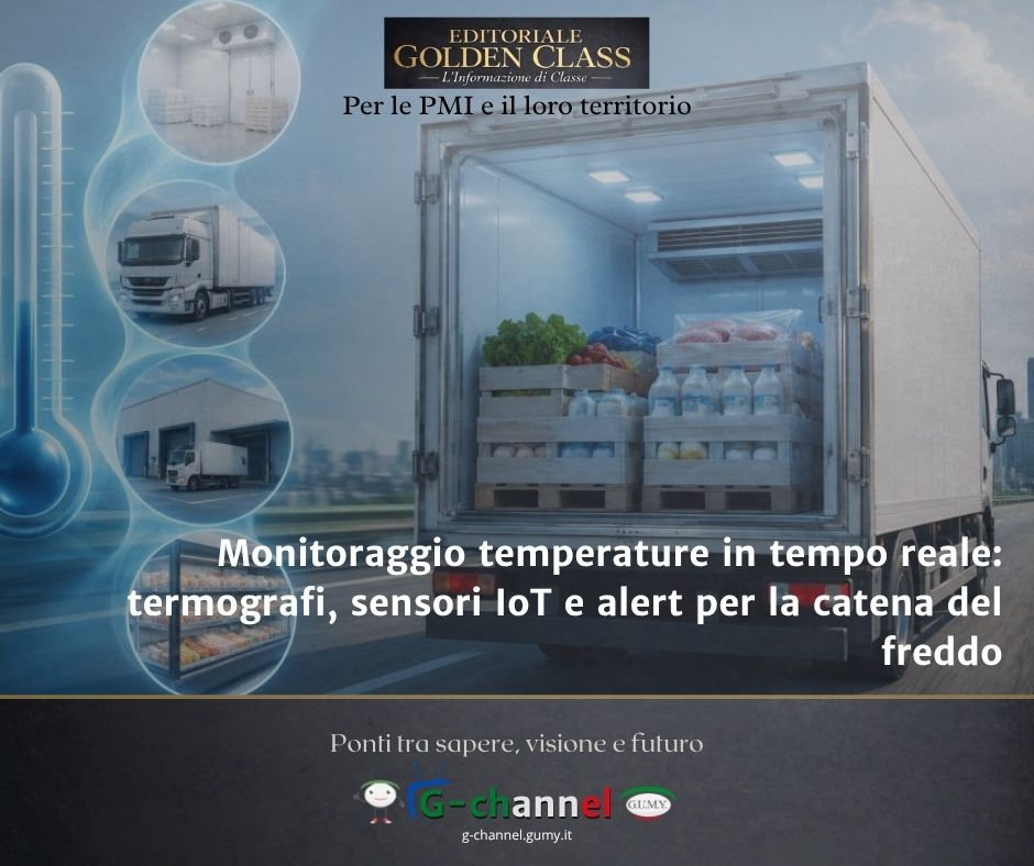 Monitoraggio temperature in tempo reale: termografi, sensori IoT e alert per la catena del freddo