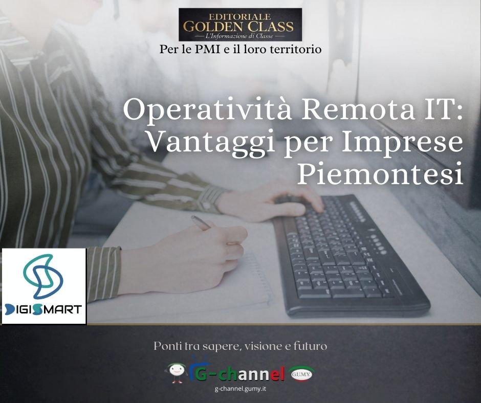 Operatività Remota IT: Vantaggi per Imprese Piemontesi